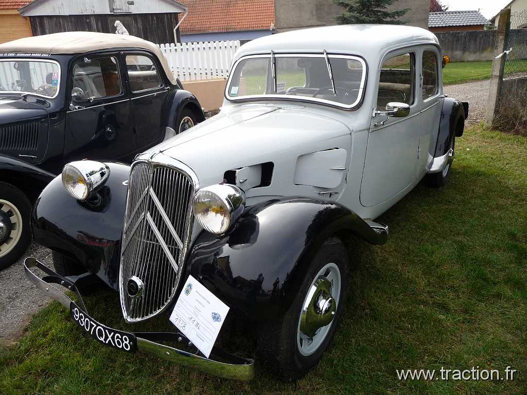 2014_Rustenhart (84).JPG - 34ème Randonnée Internationale des Vendanges organisée par le CVAAM, Traction 11 BL de 1938
